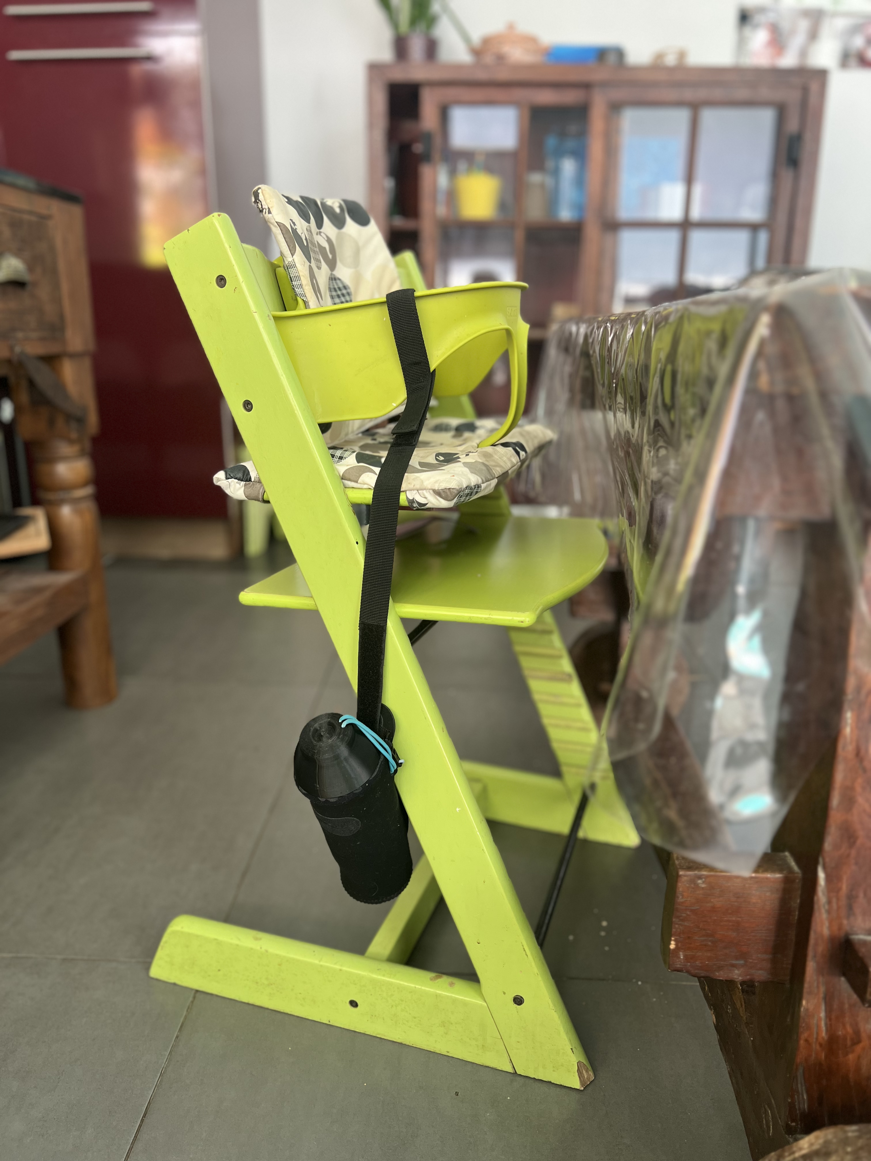 Mon Petit Baroud’O sur une poussette