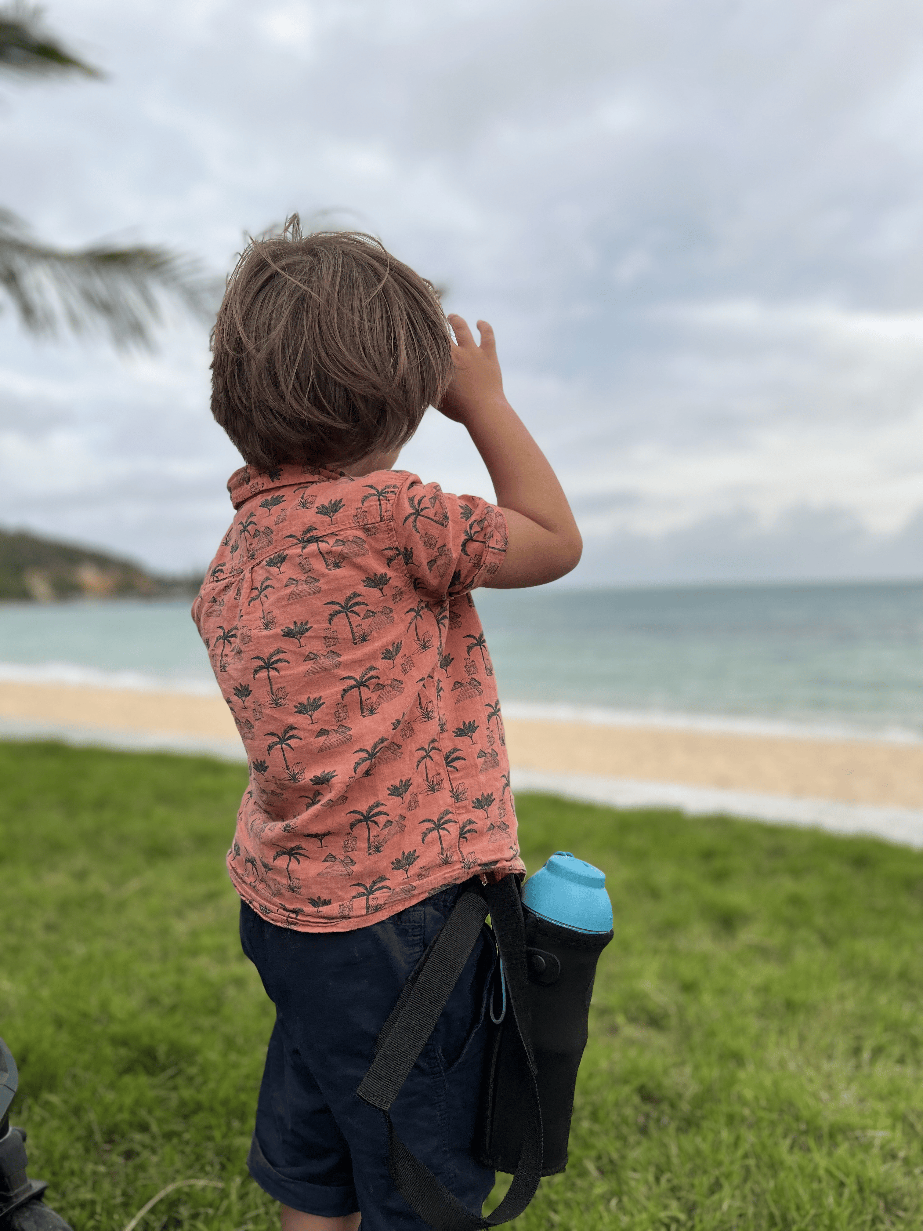 Mon Petit Baroud’O sur une poussette